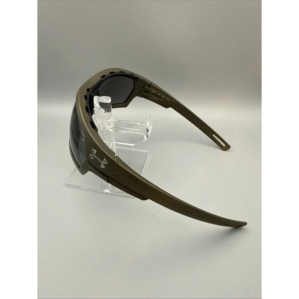 Under Armour BATTLE POLARIZED Tactical Z87+ Sunglasses | Matte Green / Gray Lens